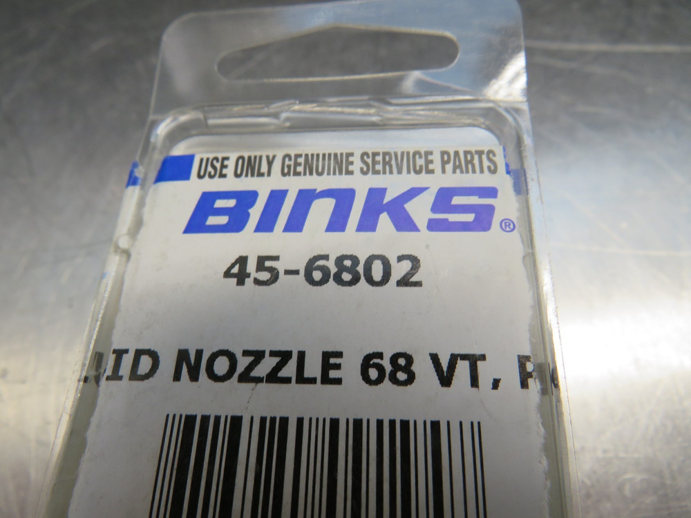 Binks 45-6802 Fluid Nozzle 68SS