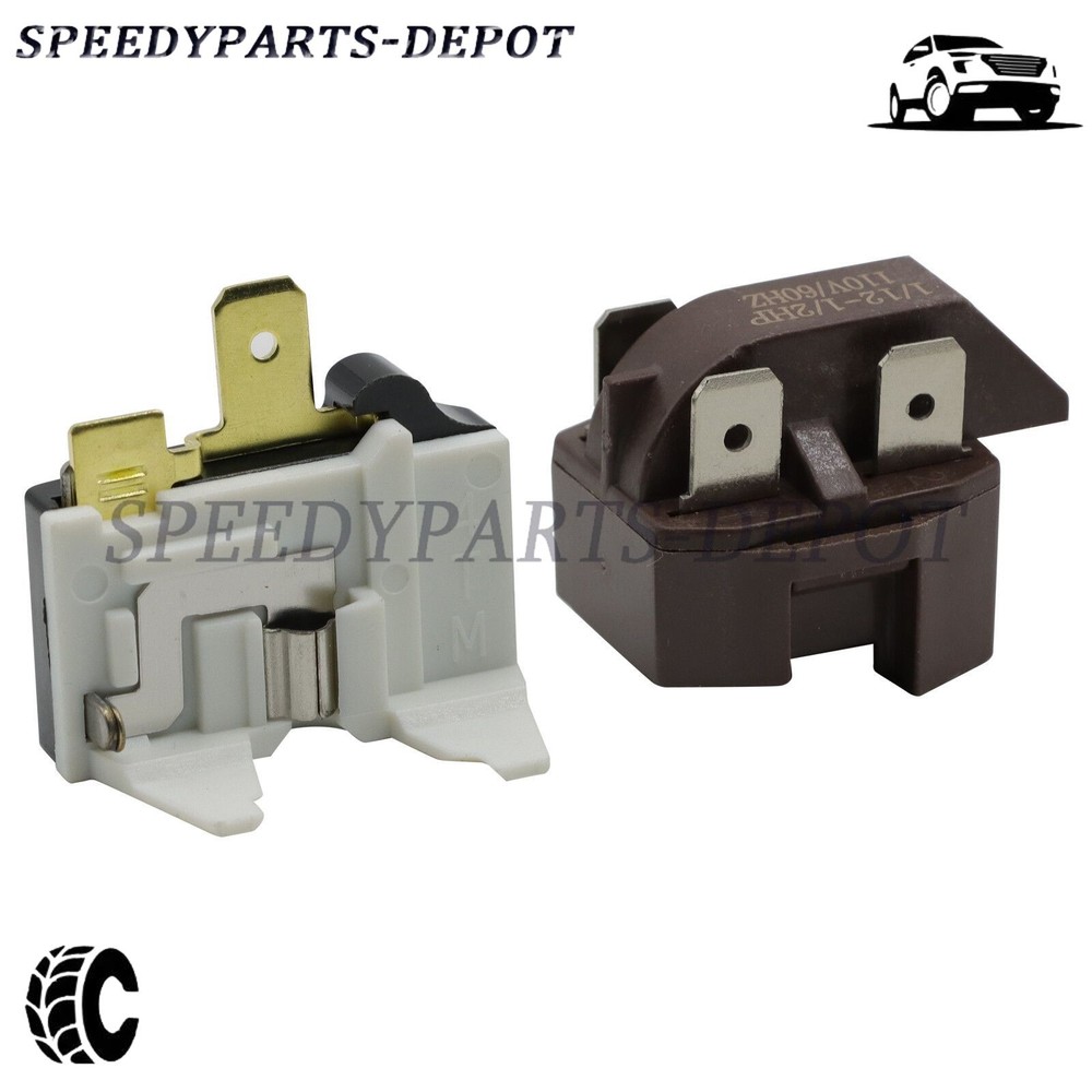 4387913,  WP4387913 Compressor Start Relay and Overload Kit for Whirlpool and Ma