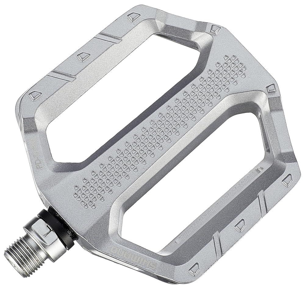 Shimano PD-EF202 Flat Pedals Silver New Fast Shipping