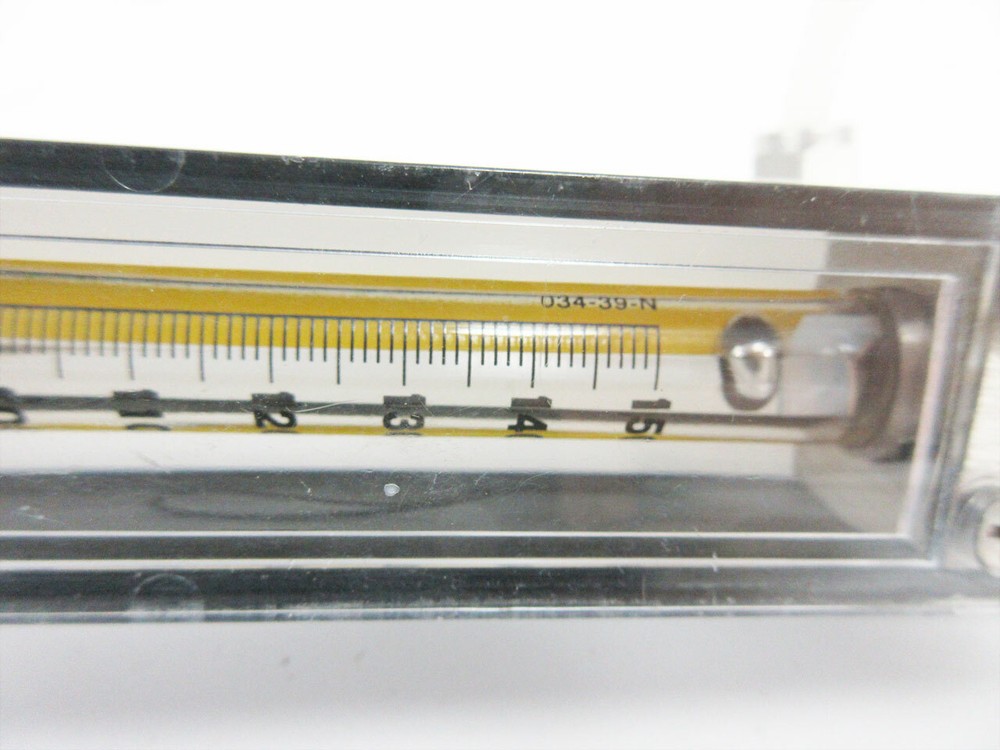 COLE PARMER PMR1-010341 03219-31 MASTERFLEX VARIABLE-AREA FLOWMETER 150 MM SCALE