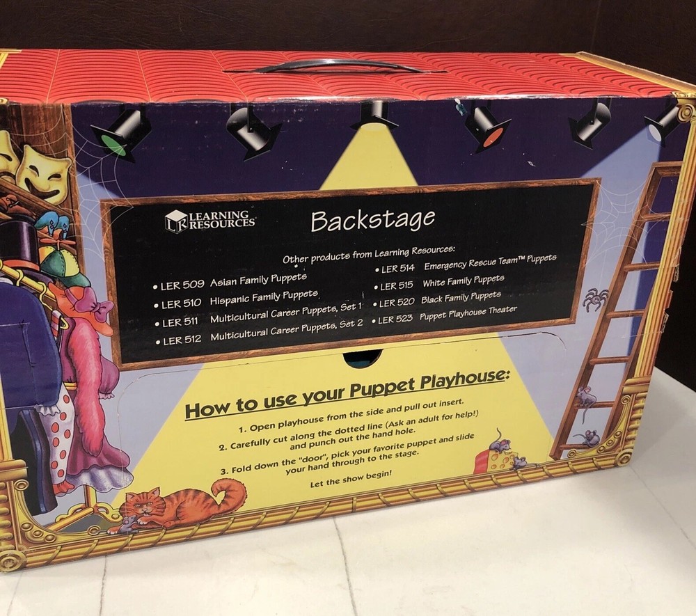 Vintage Puppets Pretend & Play