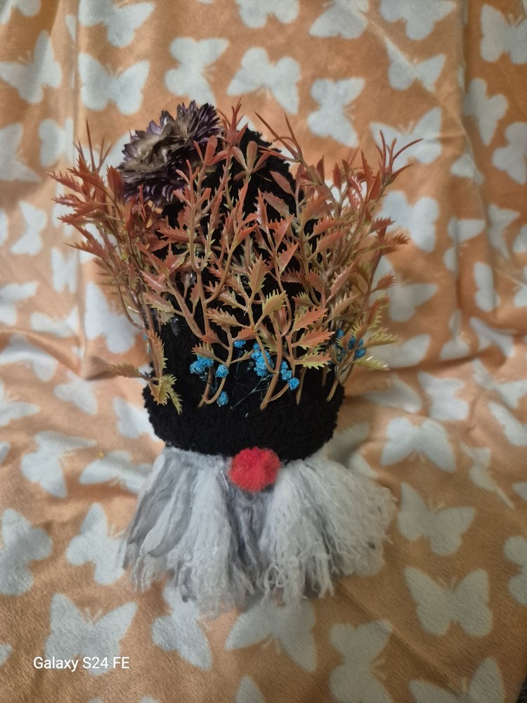 Handmade sock gnome shelf sitters