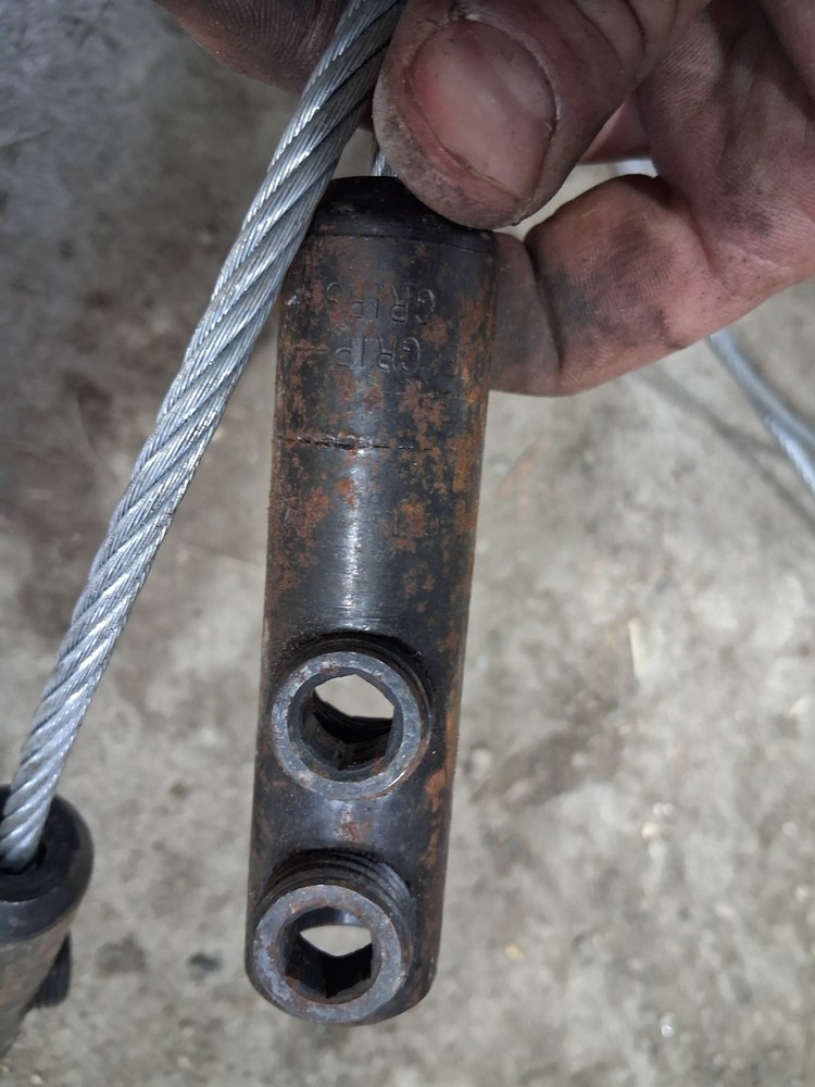 Greenlee 624 Short & Long Pulling Grip Set