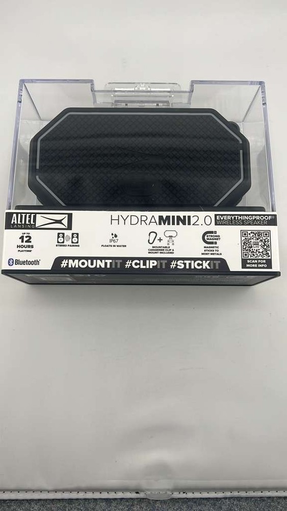 ALTEC LANSING - BLUETOOTH HYDRAMINI 2.0 EVERYTHINGPROOF PORTABLE SPEAKER
