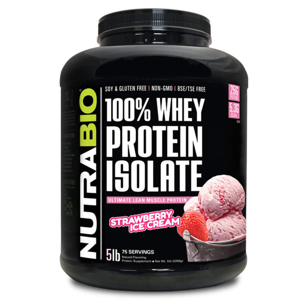 NutraBio - WHEY PROTEIN ISOLATE