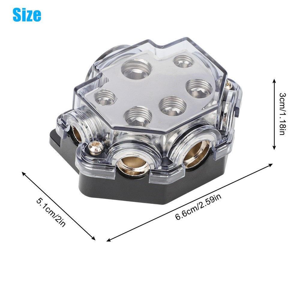 Simplified Wiring Process Car Audio Distribution Block 0 Gauge Input