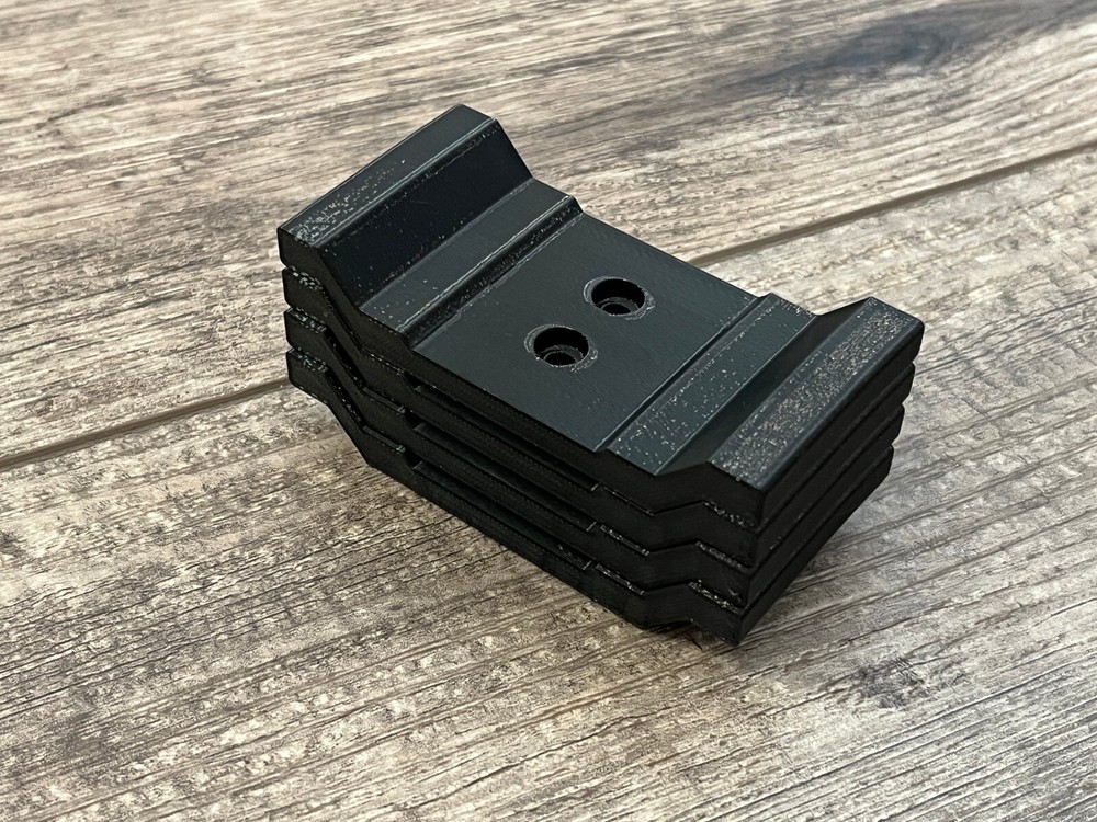 4 Pack - Battery Holder Wall Shelf Mount Compatible with EGO 56V - 3D Printed