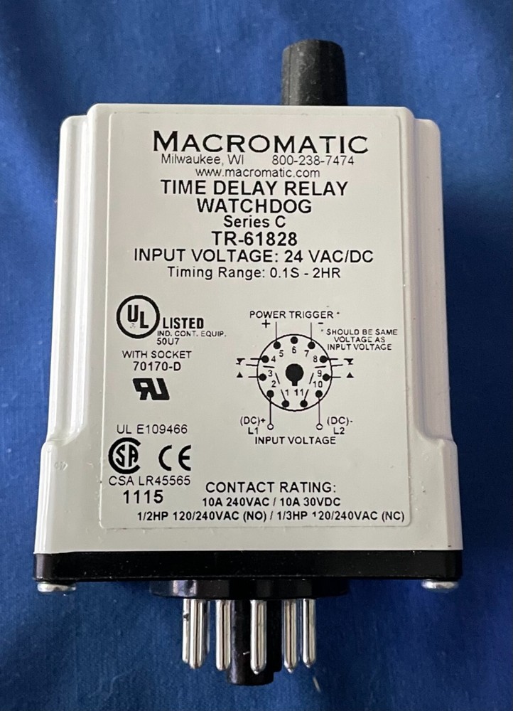 Macromatic Time Delay Relay TR-61828