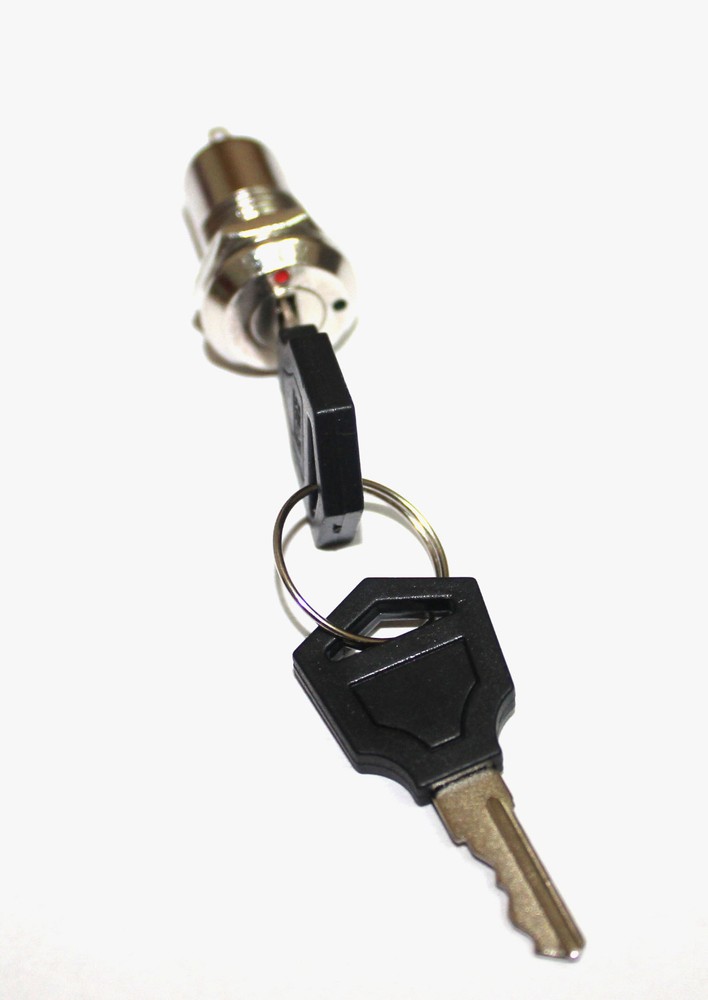 2pcs Key Switch ON /OFF Lock Switch Two Keys Key Set Mini Key Switch Ignition