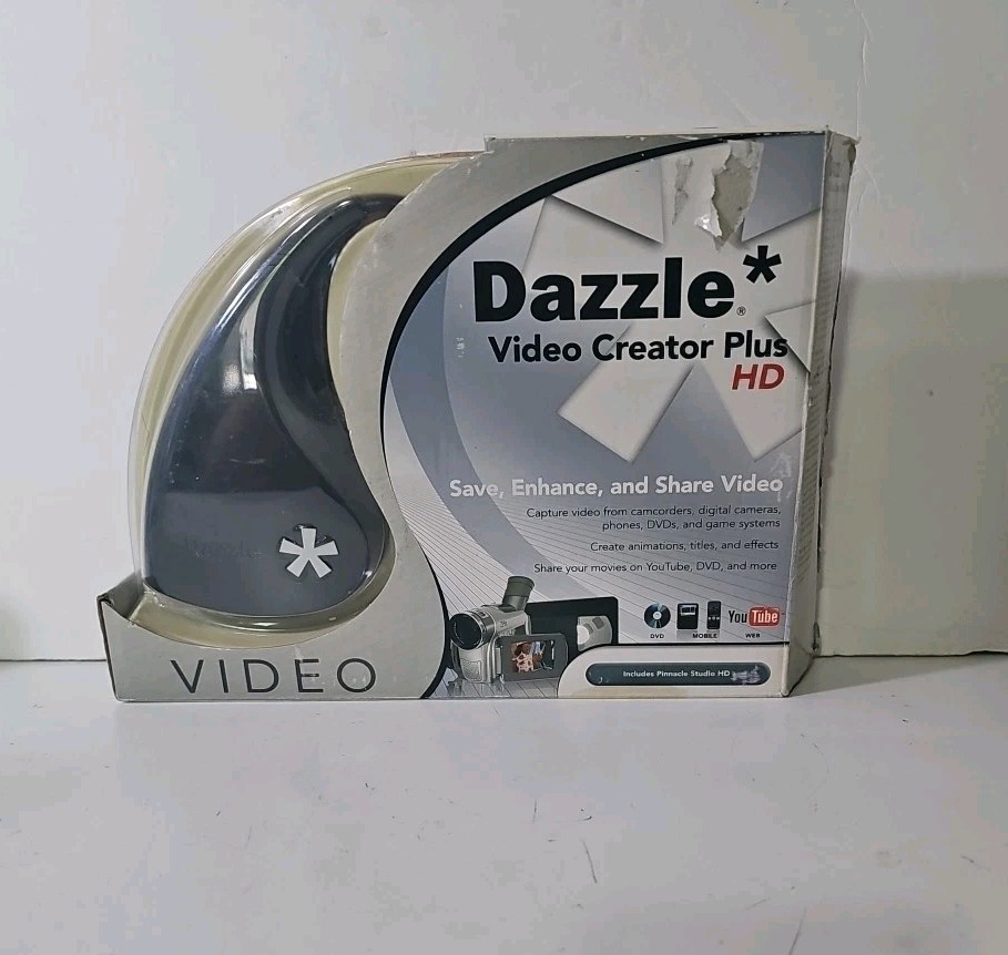 Dazzle Video Creator Plus HD Capture Device
