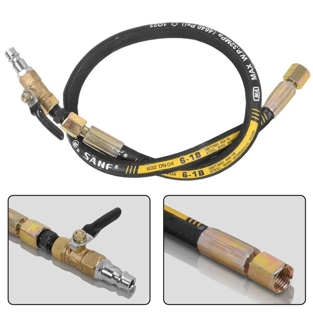 Pneumatic Injector Puller Diesel Injector Removal Extractor Tool Air Puller Kit