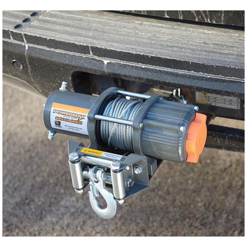 Universal Hitch Winch Mount for ATV or Truck