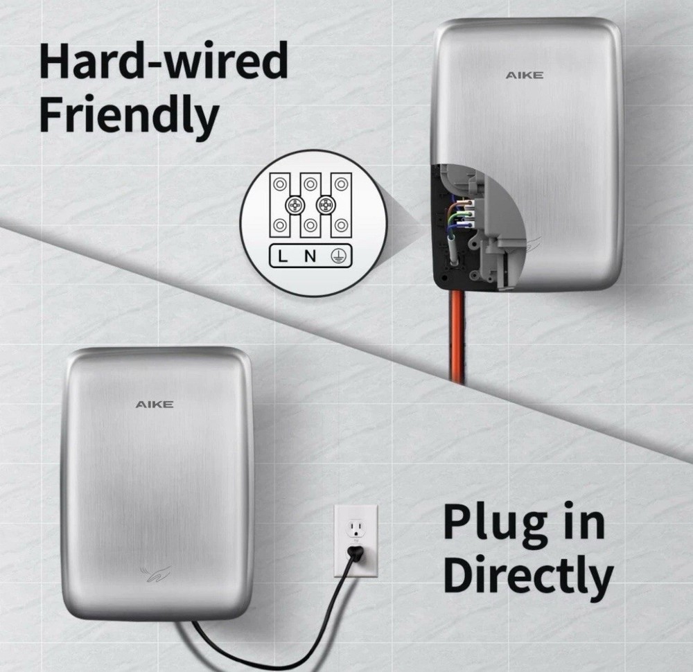 Aike Hand Dryer AK2803D New Tested Working