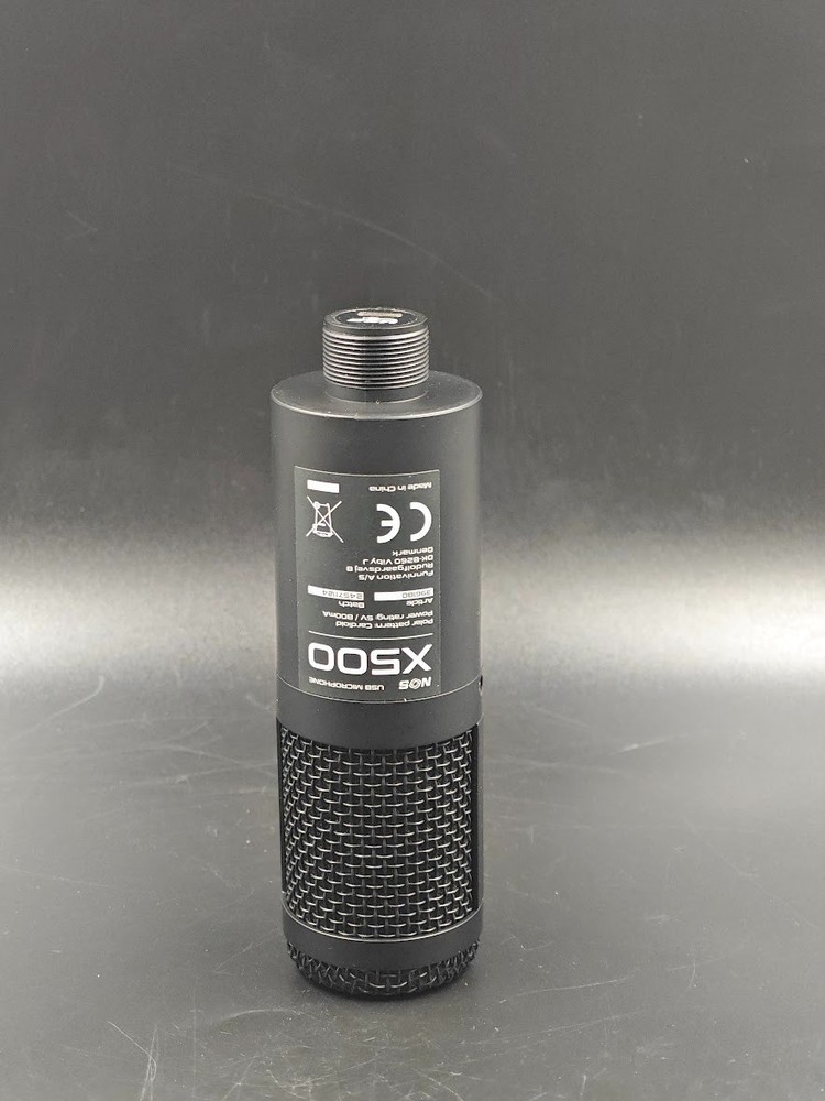 NOS X500 USB Microphone Boom Black Used Working