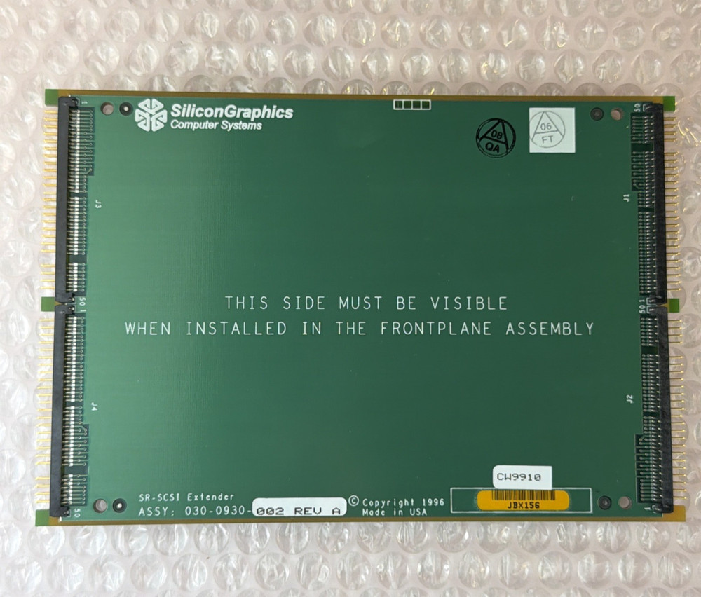 Silicon Graphics Octane RS-SCSI Extender 034-0930-002 Rev:A