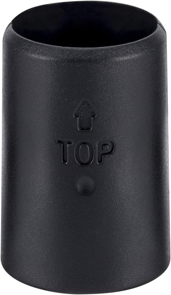 Durable ABS Black Shelf Lock Clips - 50 Pack for Stable Shelving Solutions