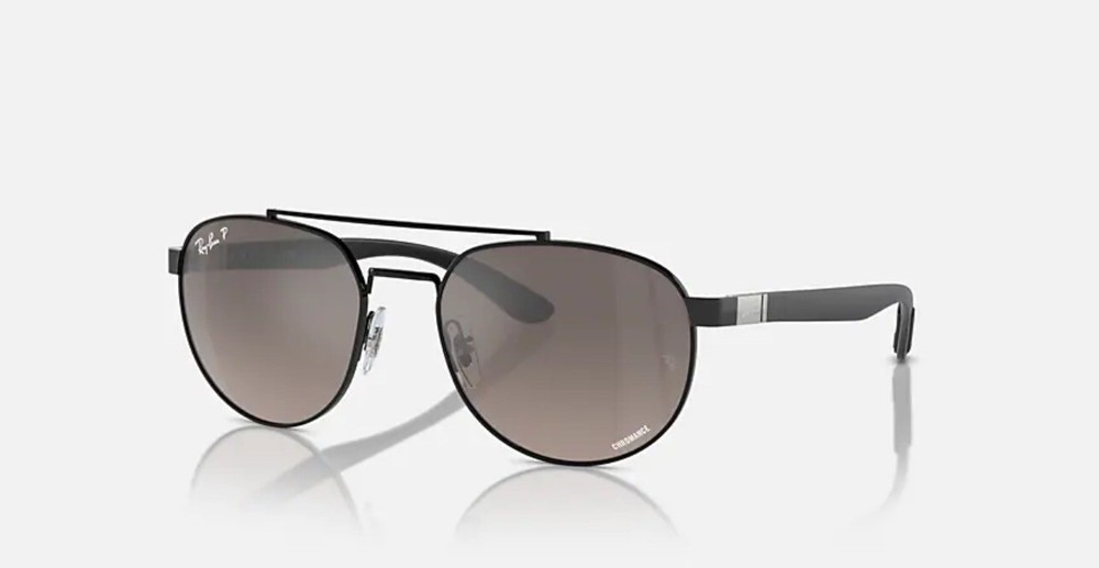Ray Ban RB3736 Chromance Black Replacement Temples Genuine