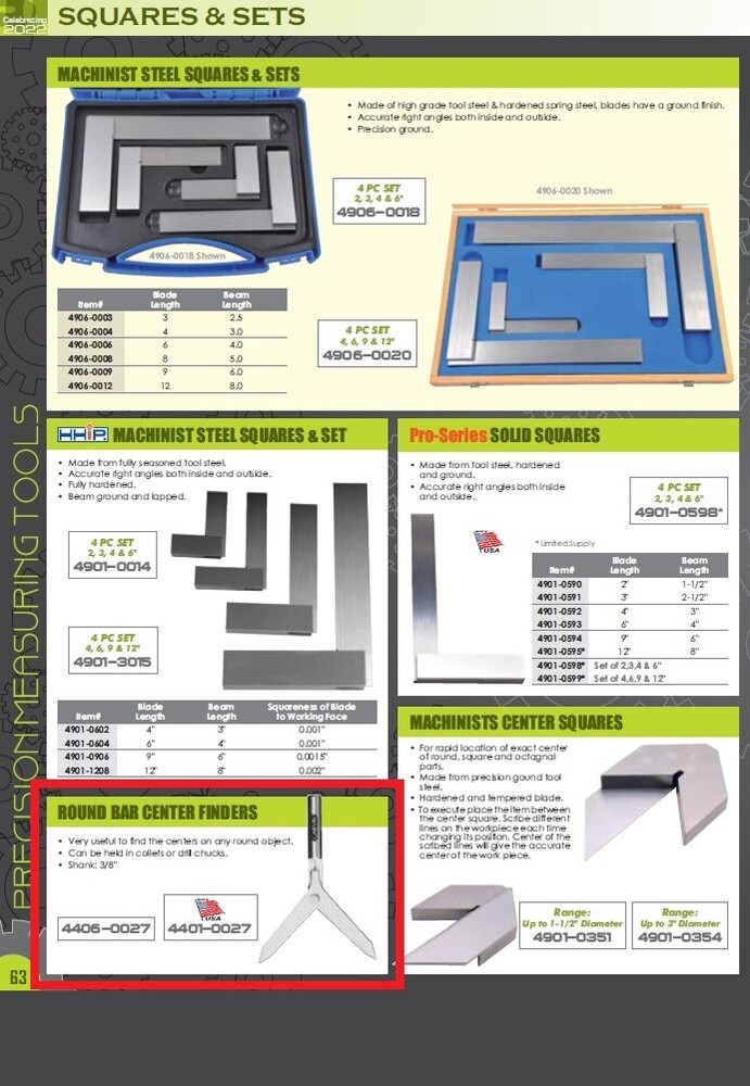 DRILL PRESS CENTER FINDER (4406-0027)