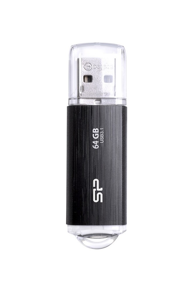64GB Silicon Power Blaze B02 USB3.1 Flash Drive Black