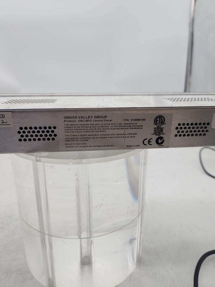 Grass Valley Group ENC-BPS Control Panel - 610090100