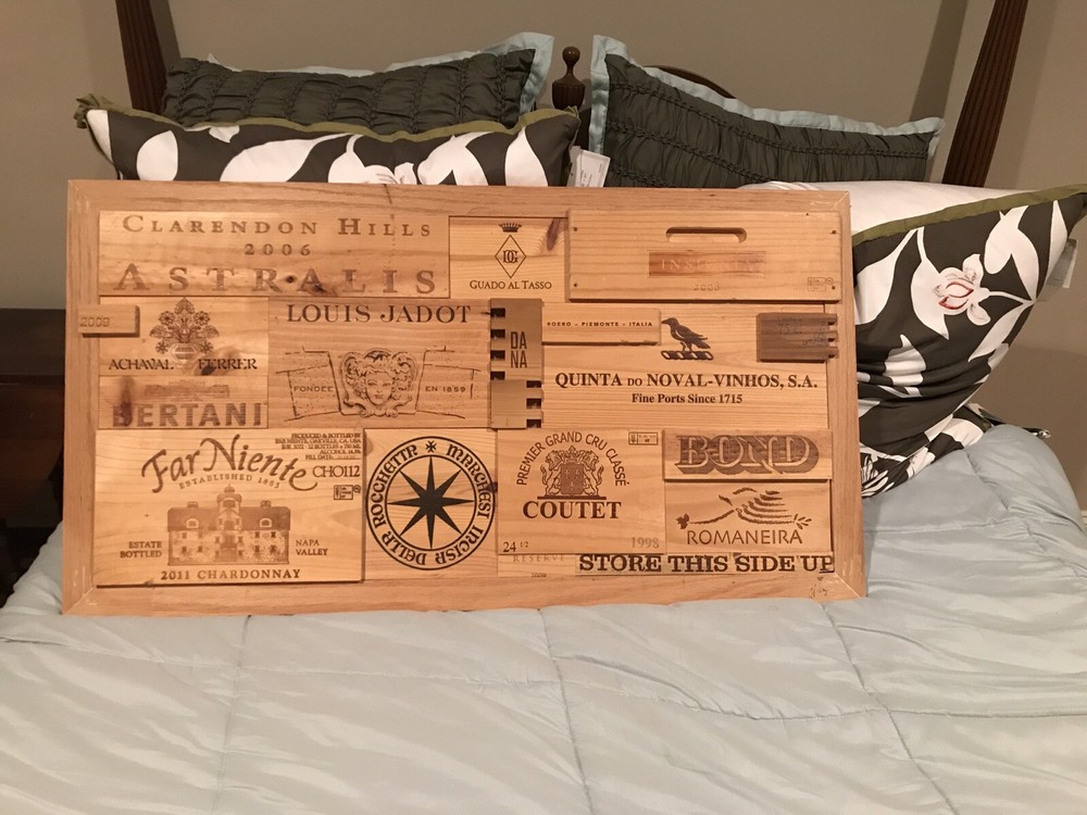 Wine Box Art Panels Mosaic Art ; Great Father’s Day Gift￼
