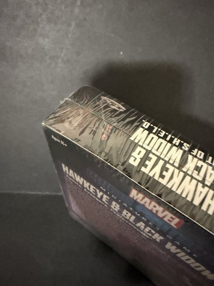 Marvel Crisis Protocol Hawkeye & Black Widow New In Shrink SHIPS FREE!