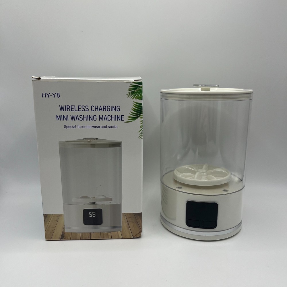 Mini Washing Machine Portable Wireless Charging  Underwear & Socks Cleaning
