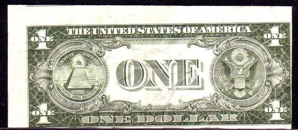 Pair of 2 Consecutive 1935D $1 SC Notes With Major Reverse Misalignment Errors