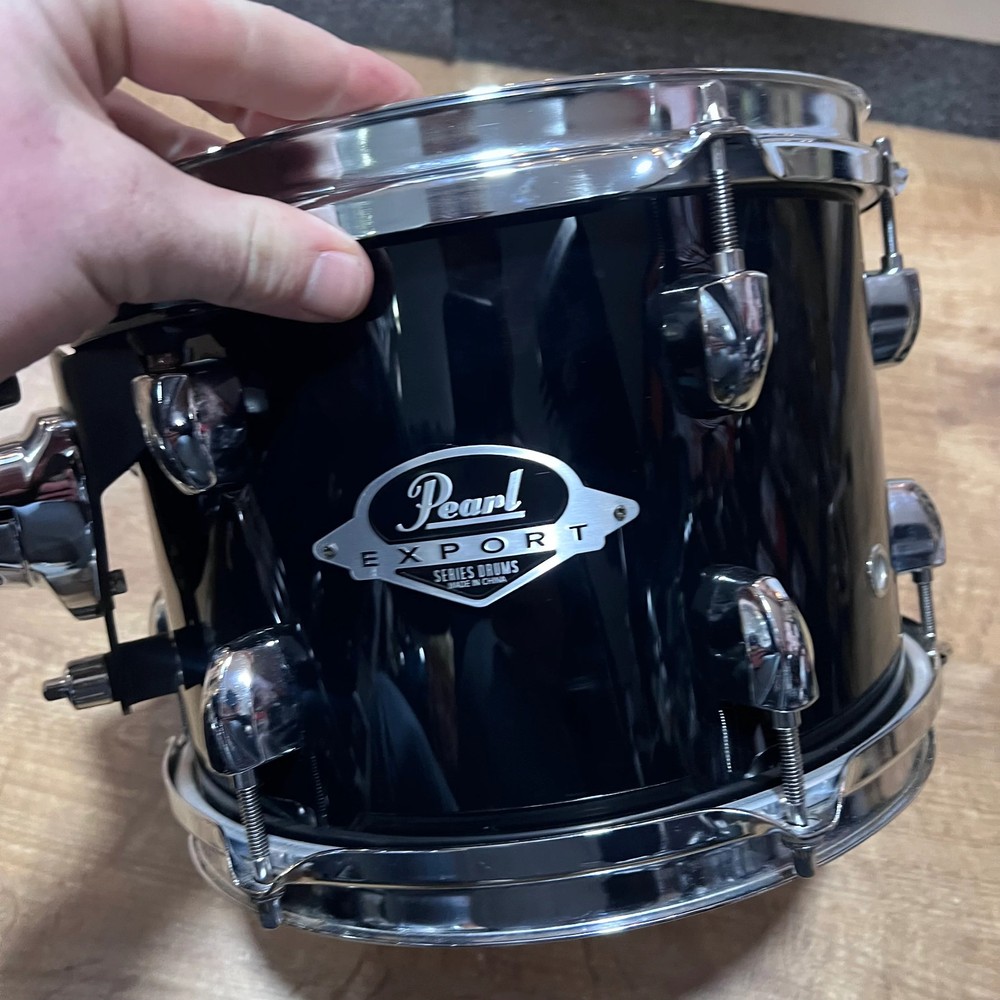 Pearl Export 10” Rack Tom Drum In Black #1297