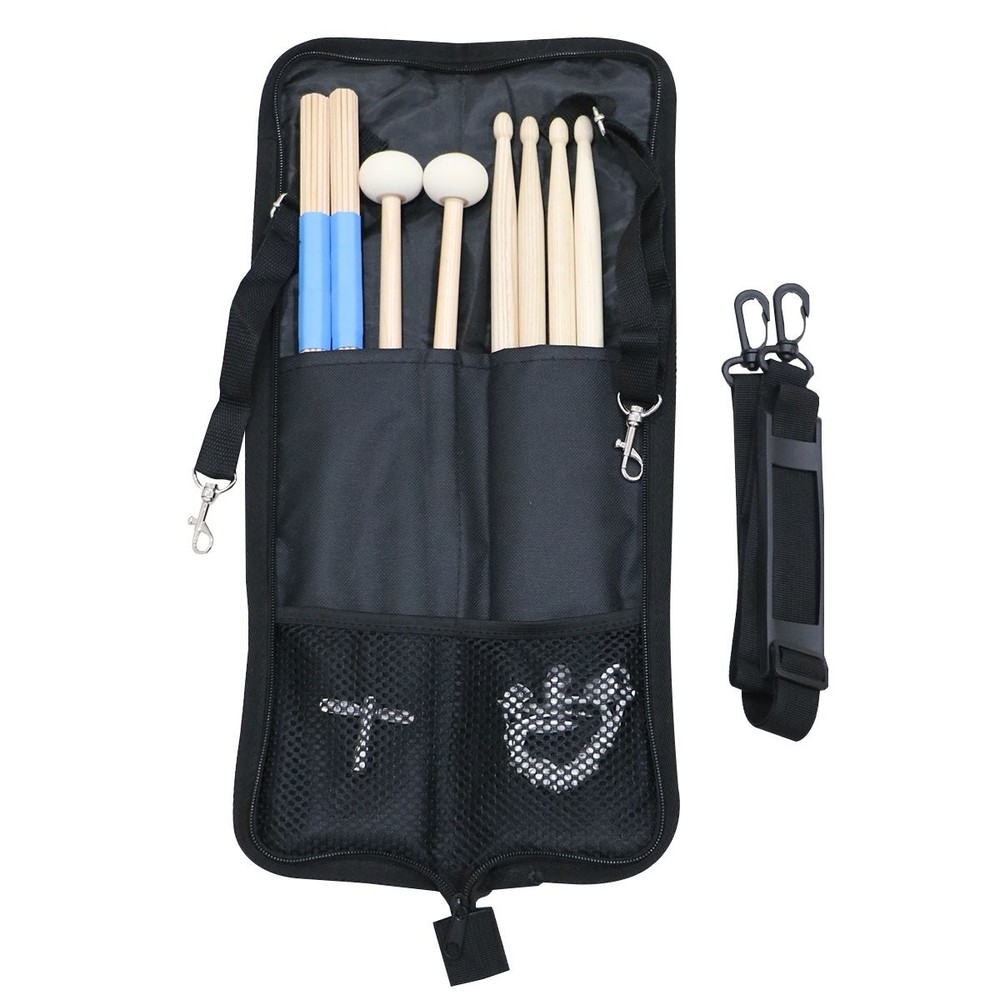 Drum Sticks Bag - With drum key gift (black)