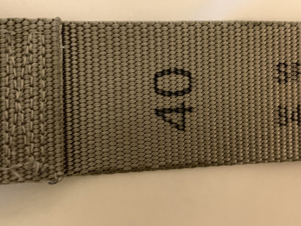 Nylon BDU Belt Genuine Surplus Khaki
