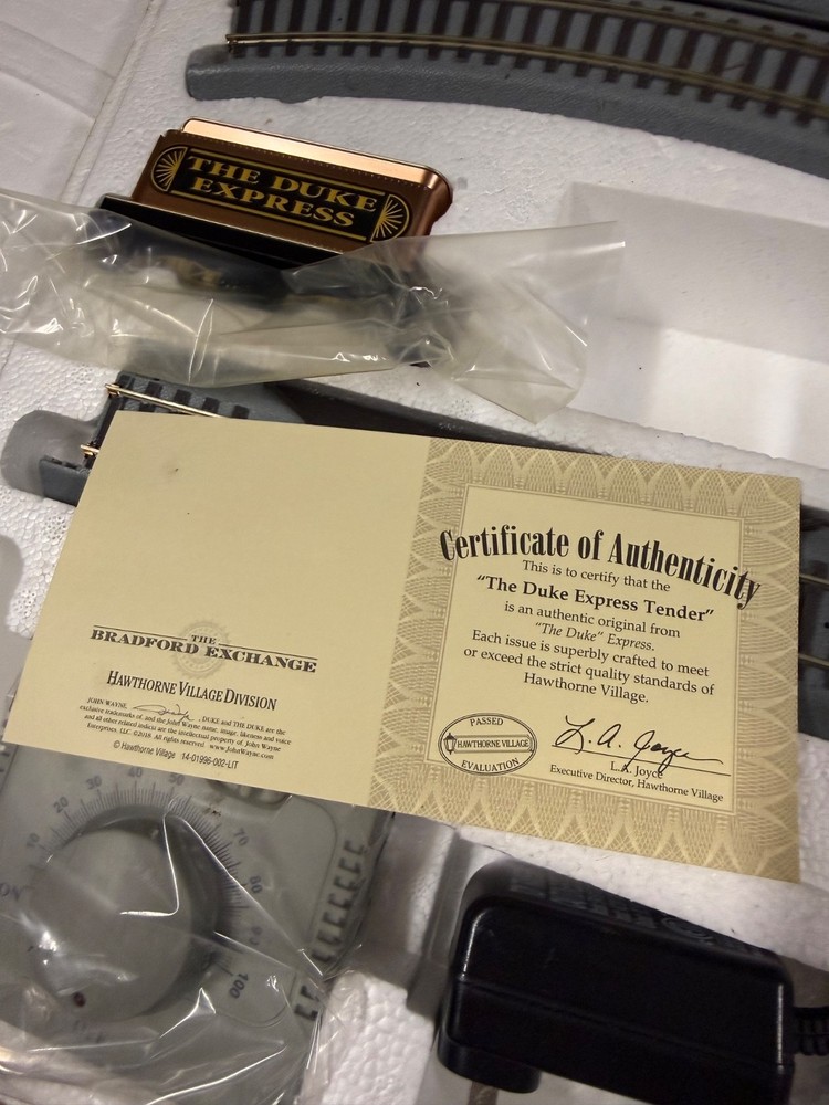 Hawthorne Village John Wayne "The Duke Express" train starter set