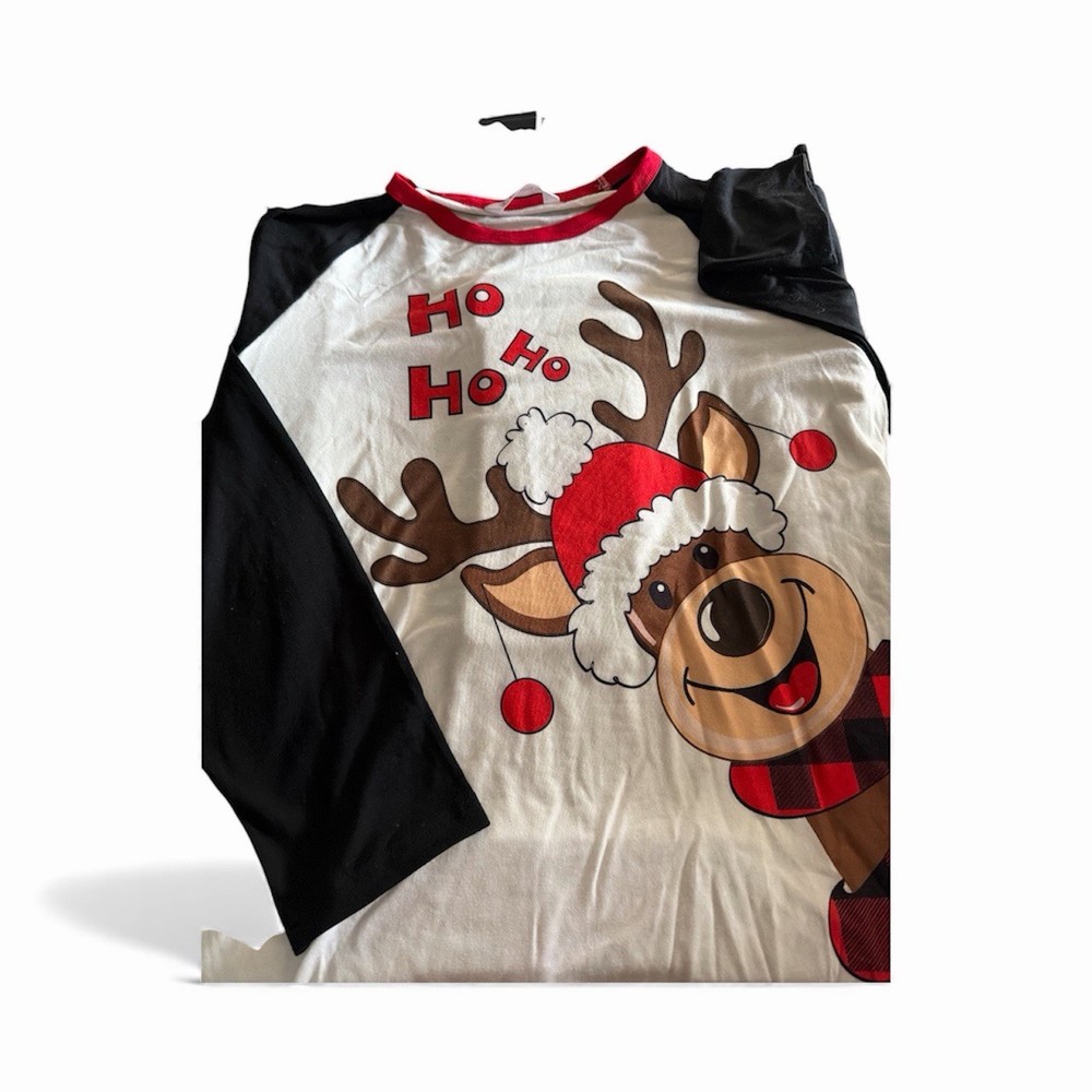 Ho Ho Ho Xmas Deer 2 Piece Set