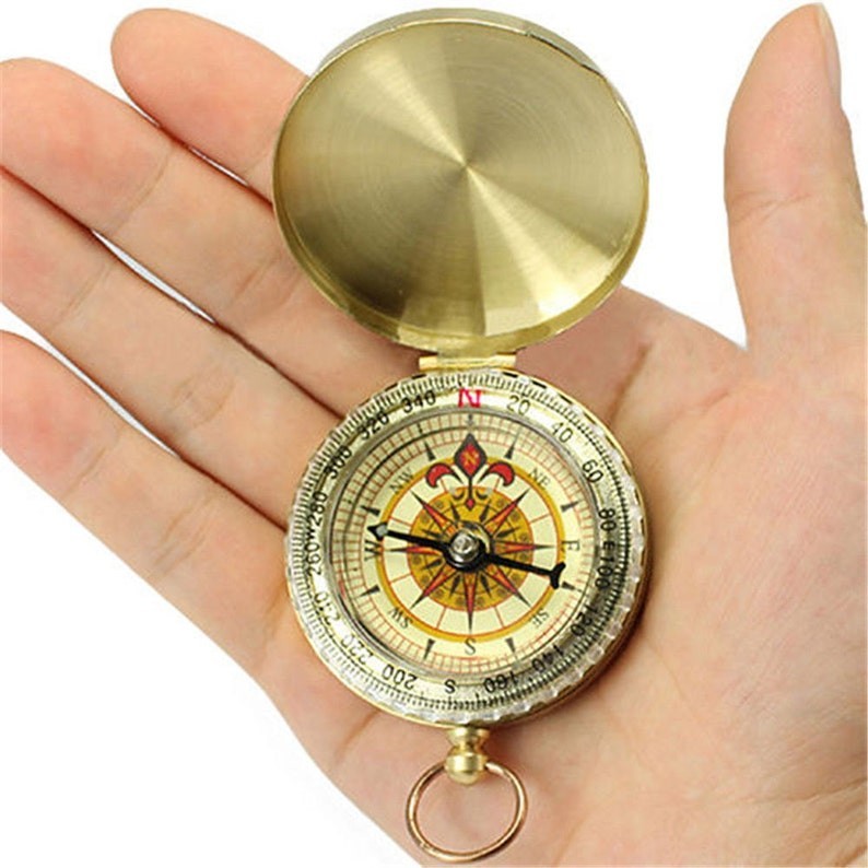 Custom Engraved Compass, Personalized Working Compass