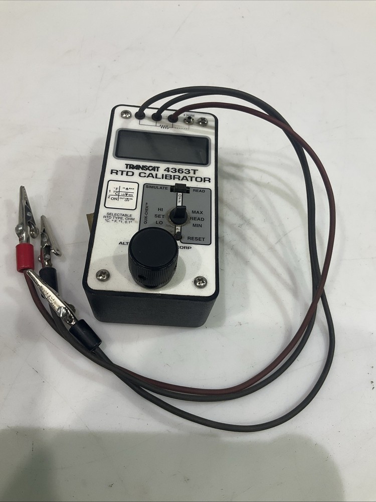 TRANSCAT / ALTEK 4363T RTD CALIBRATOR T2M