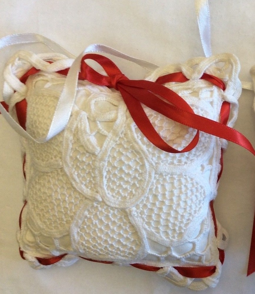 SQUARE SACHET PILLOWS-5 X 5- 2 CHOICES