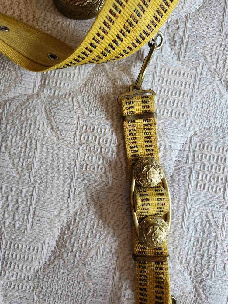 Soviet army officer's belt, and dagger pendants. USSR