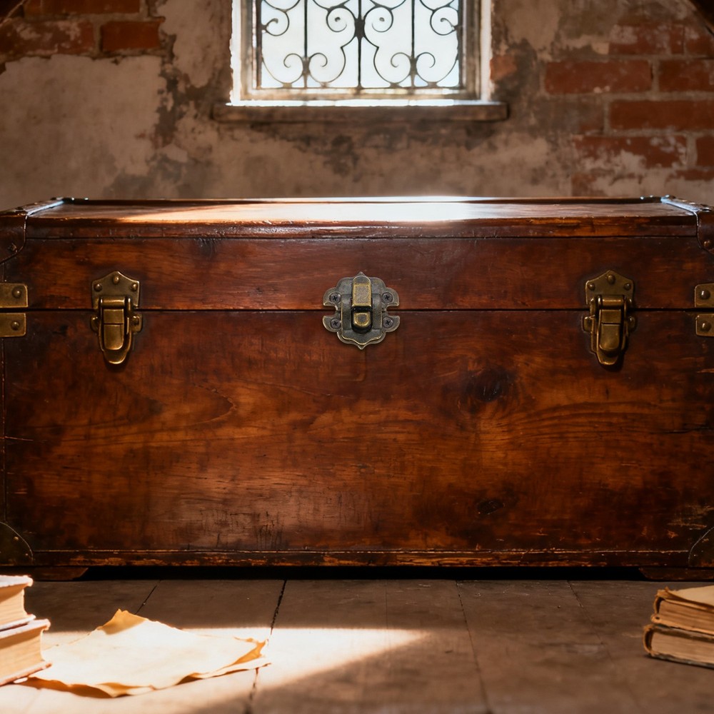 8Pcs 0.8" x 0.8" Retro Decorative Hasp Kit with Screws, Silver