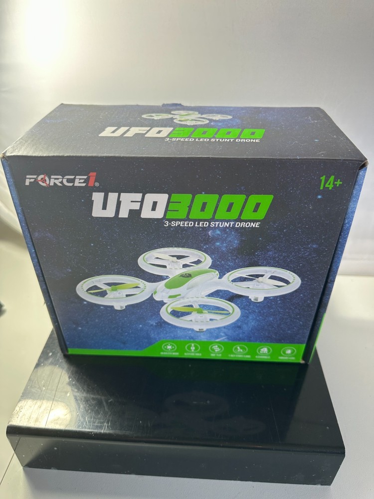 Force 1 UFO 3000 8" Multicolor LED Drone New In Box