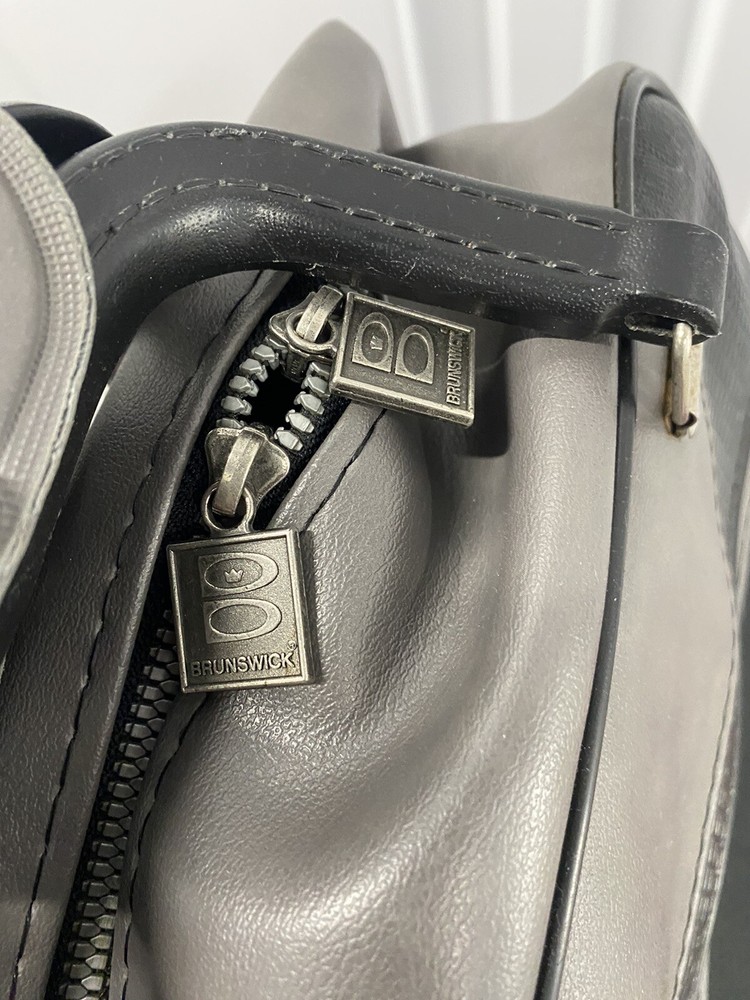 Brunswick Bowling Bag Gray and Black