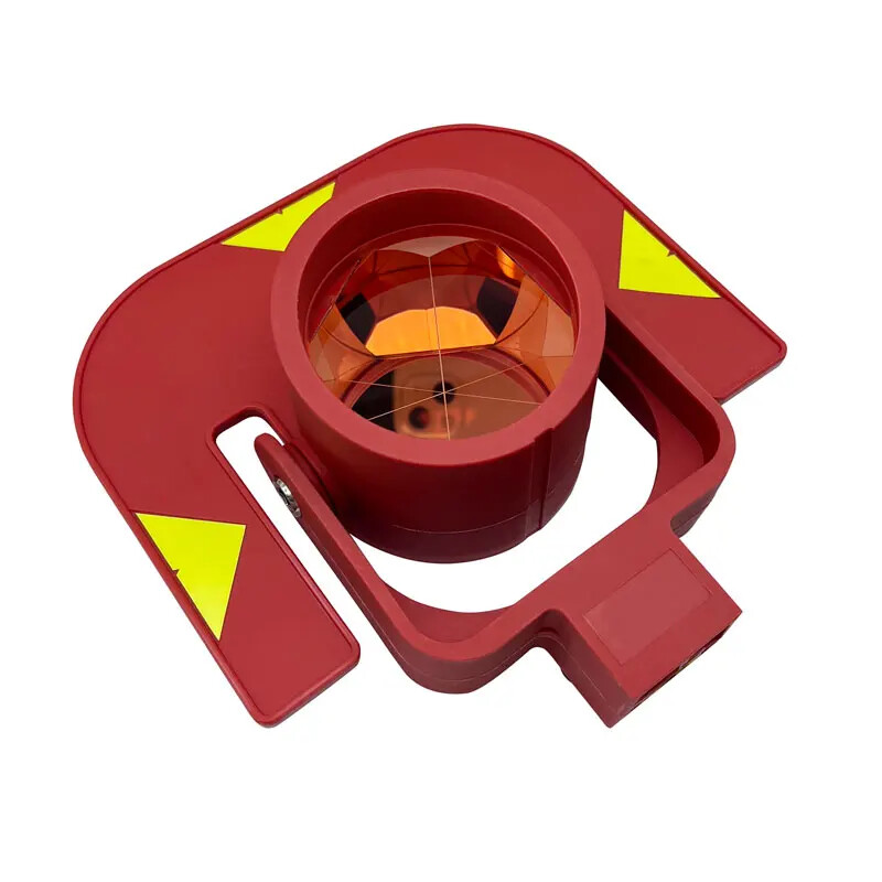 Red Single Prism GPR111 prism For Total Stations Surveying Replace Prisma+Bag
