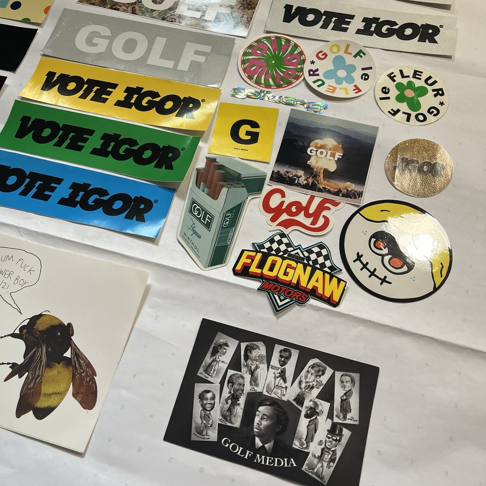 Golf Wang Sticker Bundle Lot Tyler The Creator