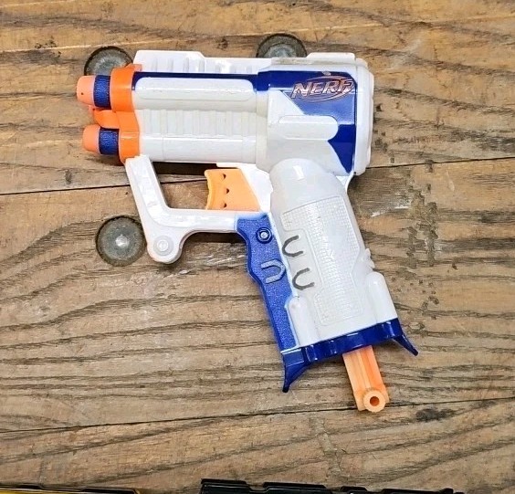 4 Blaster Nerf Lot - Tested- Working