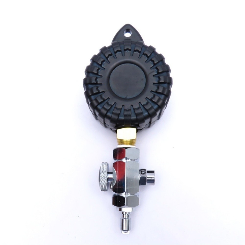 300PSI Gauge Brass Regulator Adjustable Regulator Compact Design For First Stage
