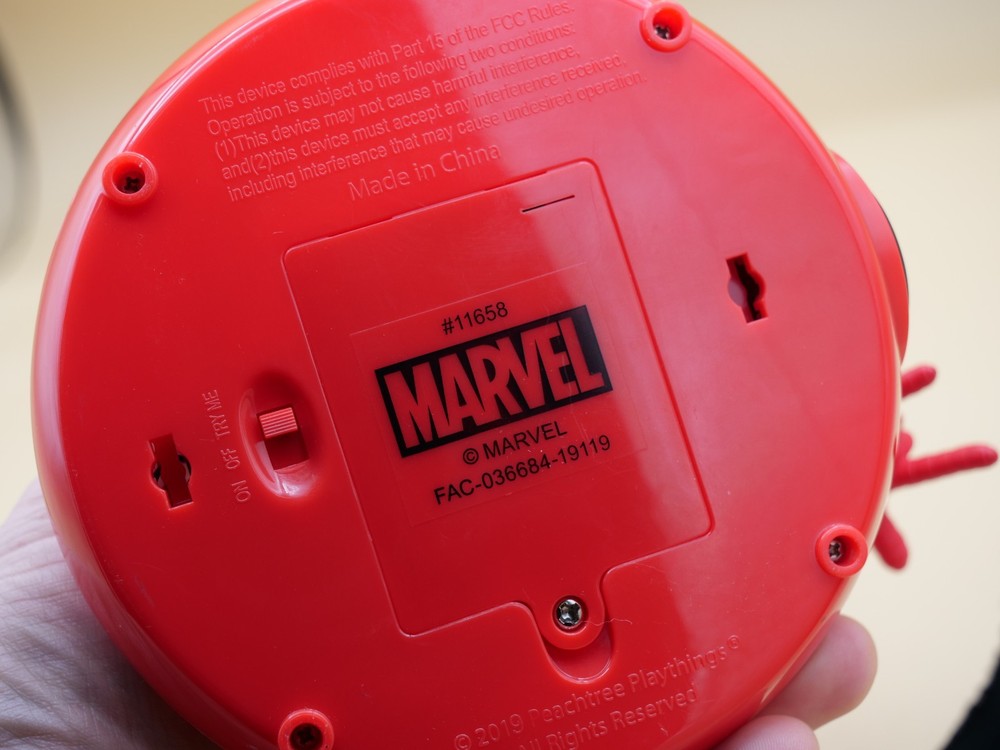 Marvel Spiderman - Battery Operated Nightlight - Working - 11658