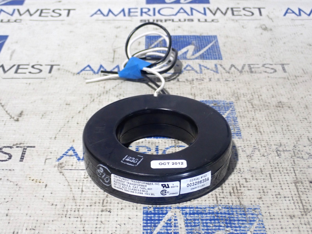 Instrument Transformers 7ARL-601 Ratio 600:5 A 600 Volt Current Transformer