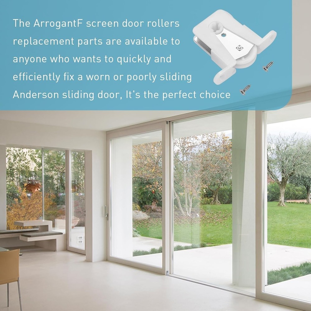 Sliding Screen Door Rollers Replacement Kit Fit for Andersen Part Before 1991...