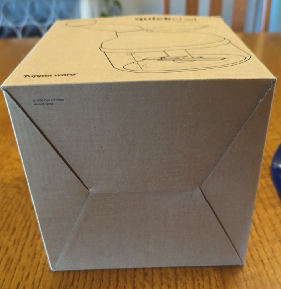 Tupperware │ Quick Chef Food Processor Chopper System │Sapphire Blue │