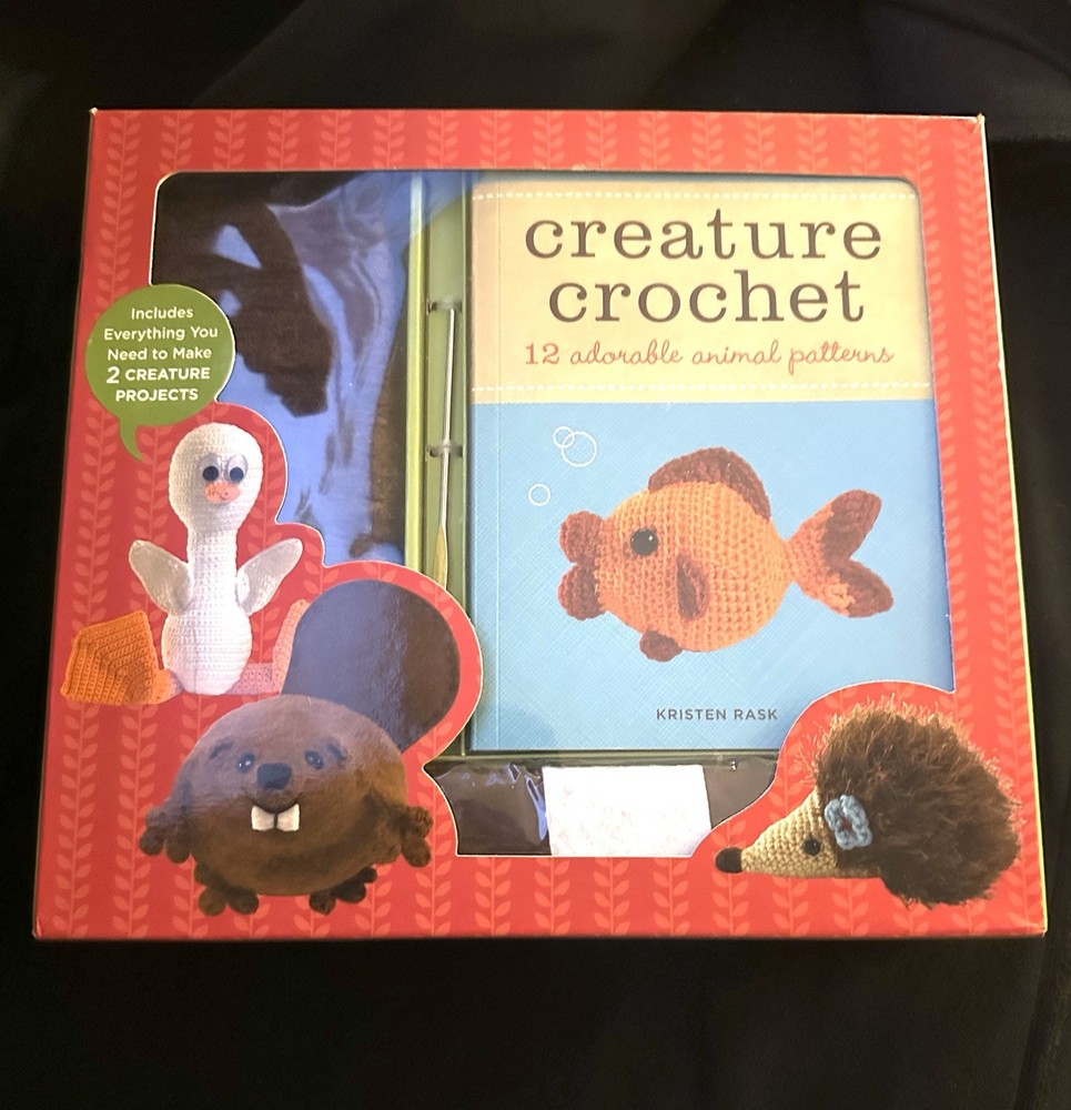 Creatures Crochet  2 Craft Projects /all Included