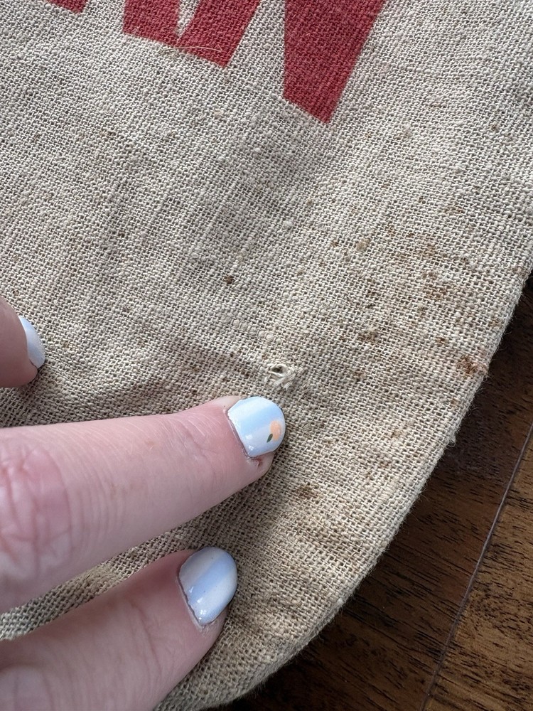Vintage Standard's Hybrid Seed Corn Cloth Seed Sack